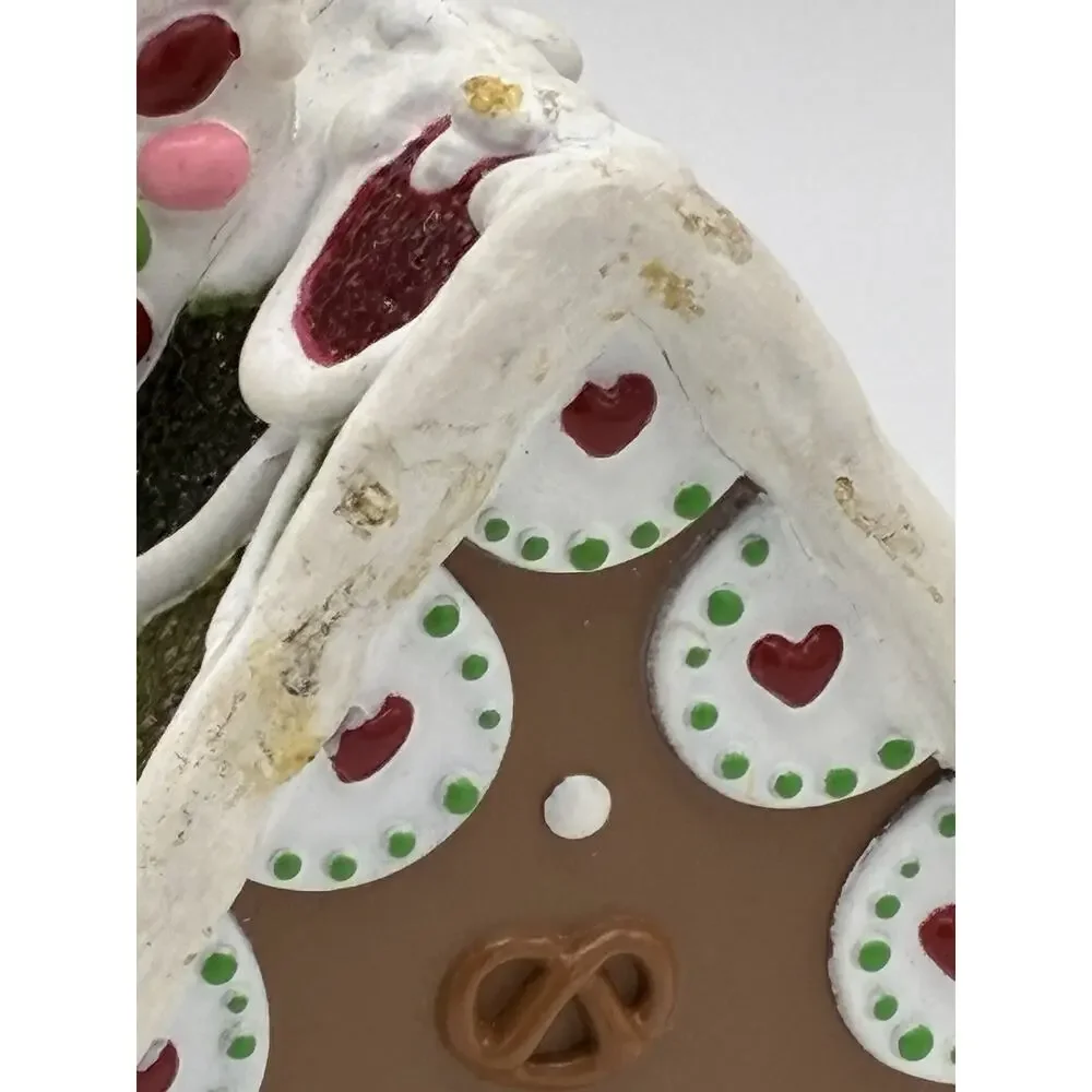 Hallmark Gingerbread Fantasy Magic Ornament Light Motion Music Untested